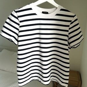 Massimo Dutti Striped Cotton T-Shirt